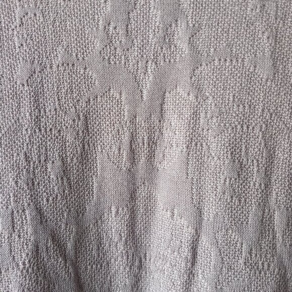 Dana Buchman Grey Damask Open Cardigan Sweater Kimono sz M  NWT  /B8 - Picture 2 of 10